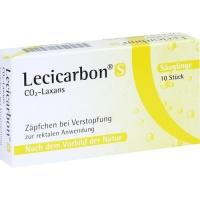 LECICARBON S CO2 Laxans Suppositorien 10 St kaufen und sparen
