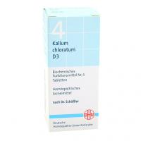 BIOCHEMIE DHU 4 Kalium chloratum D 3 Tabletten 80 St