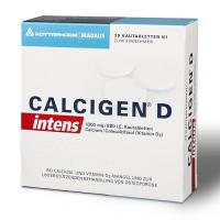 CALCIGEN D intens 1000 mg/880 I.E. Kautabletten 20 St