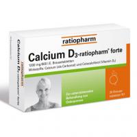 CALCIUM D3-ratiopharm forte Brausetabletten 20 St kaufen und sparen