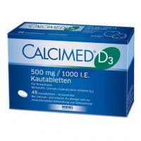 CALCIMED D3 500 mg/1000 I.E. Kautabletten 48 St kaufen und sparen