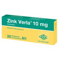 ZINK VERLA 10 mg Filmtabletten 20 St kaufen und sparen
