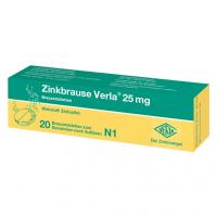 ZINKBRAUSE Verla 25 mg Brausetabletten 20 St kaufen und sparen