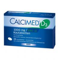 CALCIMED D3 1000 mg/880 I.E. Kautabletten 48 St kaufen und sparen