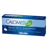 CALCIMED D3 600 mg/400 I.E. Brausetabletten 40 St kaufen und sparen