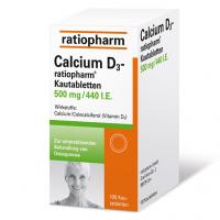 CALCIUM D3-ratiopharm Kautabletten 100 St kaufen und sparen