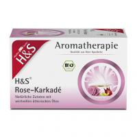 H S Bio Rose-Karkade Aromatherapie Filterbeutel 20 St