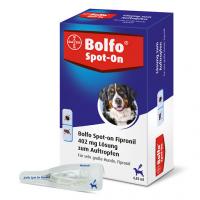 BOLFO Spot-On Fipronil 402 mg Lsg.f.sehr gro.Hunde 3 St