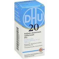BIOCHEMIE DHU 20 Kalium alum.sulfur.D 12 Tabletten 80 St