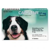 CAPSTAR 57 mg Tabletten f.große Hunde 6 St kaufen und sparen