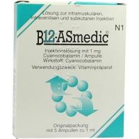 B12 ASMEDIC Ampullen 5X1 ml über kaufen und sparen
