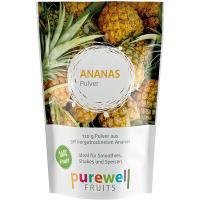 ANANAS Pulver von Purewell FRUITS - 120g veganes Pulver