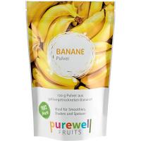 BANANE Pulver von Purewell FRUITS - 120g veganes Pulver