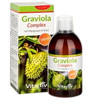 GRAVIOLA COMPLEX mit Mangostan  Noni - Die tropischen DREI für Körper, Geist und Immunsystem