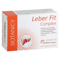 LEBER FIT Complex mit PHOSPHOcomplex - Mariendistel Extrakt + Pulver
