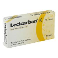 Lecicarbon K CO2-Laxans für Kinder Kinder-Suppositorien 10 Stück
