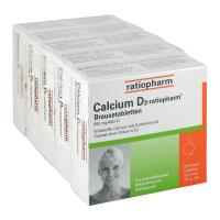 Calcium D3-ratiopharm 600mg/400I.E. Brausetabletten 100 Stück