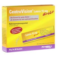 CENTROVISION Lutein 15 mg direkt Granulat 28 Stück
