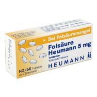 Folsäure Heumann 5mg Tabletten 50 Stück