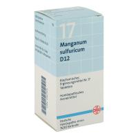 BIOCHEMIE DHU 17 Manganum sulfuricum D 12 Tabl. 200 Stück
