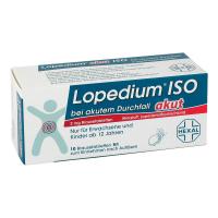 Lopedium akut ISO bei akutem Durchfall Brausetabletten 10 Stück