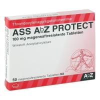ASS AbZ PROTECT 100mg Tabletten magensaftresistent 50 Stück