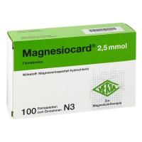Magnesiocard 2,5mmol Filmtabletten 100 Stück
