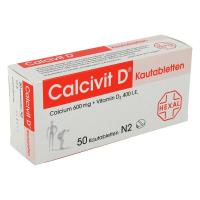 Calcivit D 600mg/400I.E. Kautabletten 50 Stück kaufen und sparen
