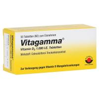 VITAGAMMA Vitamin D3 1.000 I.E. Tabletten 50 Stück