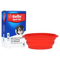 BOLFO Spot-On Fipronil 402 mg Lsg.f.sehr gro.Hunde + gratis Bolfo Spot on Reisefressnapf 3 Stück