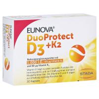 EUNOVA DuoProtect D3+K2 1000 I.E./80 µg Kapseln 30 Stück