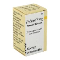 Folsan 5mg Tabletten 20 Stück