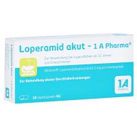 Loperamid akut-1A Pharma Hartkapseln 10 Stück kaufen und sparen