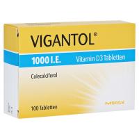 VIGANTOL 1.000 I.E. Vitamin D3 Tabletten 100 Stück