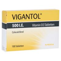 VIGANTOL 500 I.E. Vitamin D3 Tabletten 100 Stück