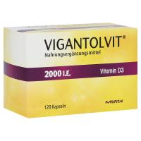VIGANTOLVIT 2.000 I.E. Vitamin D3 Weichkapseln 120 Stück