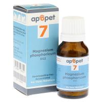 APOPET Schüßler-Salz Nr.7 Magnesium phos.D 12 vet. 12 Gramm