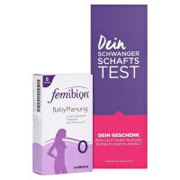 FEMIBION BabyPlanung 0 Tabletten + gratis Merck Schwangerschaftstest 56 Stück