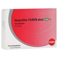 Ibuprofen PUREN akut 400mg Filmtabletten 20 Stück kaufen und sparen