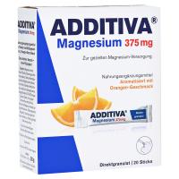 ADDITIVA Magnesium 375 mg Sticks Orange 20 Stück kaufen und sparen