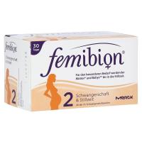 FEMIBION Schwangerschaft 2 D3+DHA+400 µg Folat 2x30 Stück