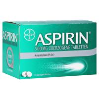 Aspirin 500mg Überzogene Tabletten 80 Stück kaufen und sparen
