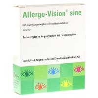 Allergo-Vision sine 0,25mg/ml Augentropfen Einzeldosispipetten 20x0.4 Milliliter