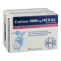 Calcium 1000mg HEXAL Brausetabletten 40 Stück