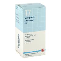 BIOCHEMIE DHU 17 Manganum sulfuricum D 6 Tabletten 420 Stück