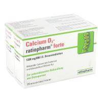 Calcium D3-ratiopharm forte Brausetabletten 40 Stück