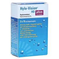 HYLO-VISION HD Plus Augentropfen 2x15 Milliliter