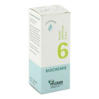 BIOCHEMIE Pflüger 6 Kalium sulfuricum D 6 Tropfen 30 Milliliter