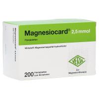 Magnesiocard 2,5mmol Filmtabletten 200 Stück