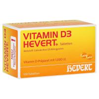 VITAMIN D3 HEVERT Tabletten 100 Stück